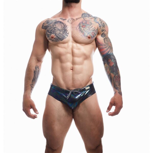 CUT4MEN - C4M Emerald Swimwear Brief - Midnight - PAD INCLUDED