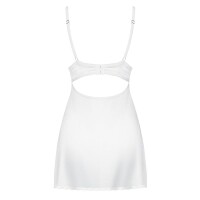 OBSESSIVE Weiß Chemise mit Thong