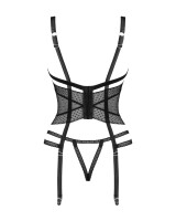 OBSESSIVE Erotik Corset mit Transparenz