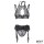 ADALET LINGERIE - Evelyn Bra, Open Panties and Garter Set