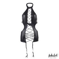 ADALET LINGERIE - Natt Babydoll with Garter and Thong