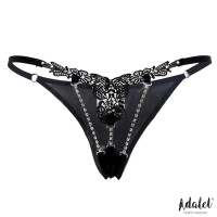 ADALET LINGERIE - Emillie Lace Thong with Breads