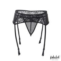 ADALET LINGERIE - Stella Lace Garter and Thong Set
