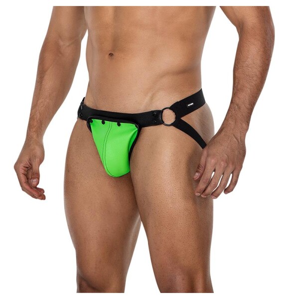 CUT4MEN - JOCKSTR4P by C4M - Blazing Green Jocksnap