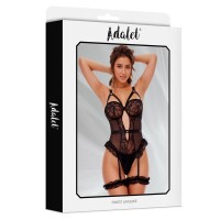 ADALET LINGERIE Semi-Transparent Bodysuit mit Blumenmuster