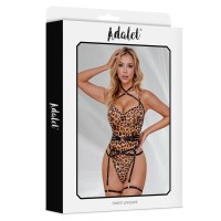 ADALET LINGERIE Animal Print Teddy