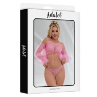 ADALET LINGERIE Bubblegum Pink Two-Piece Set