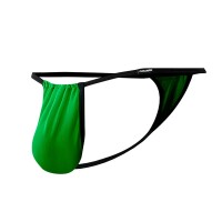 CUT4MEN - C4MSPX04 Fluo Pouch V-String Green