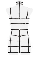 Grey Velvet 2-teiliges Harness Set - Elegantes Spitzen-Set