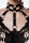 Grey Velvet 2-teiliges Harness Set - Elegantes Spitzen-Set