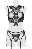 Grey Velvet 3-teiliges Lingerie-Set