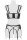 Grey Velvet 3-teiliges Lingerie-Set