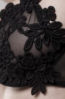 Grey Velvet Lingerie-Set