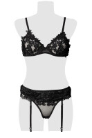 Grey Velvet Lingerie-Set