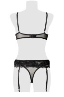 Grey Velvet Lingerie-Set