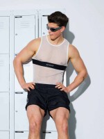 Supawear Mesh Dual Tone Tank Black & White