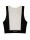 Supawear Mesh Dual Tone Crop Tank Black & White