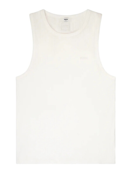 2Eros Icon Singlet Tanktop White