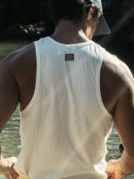 2Eros Icon Singlet Tanktop White