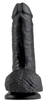 King Cock Naturdildo mit Eichel & Hoden
