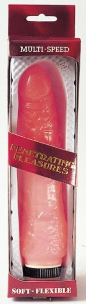 Seven Creations Jelly-Penis-Vibrator pink