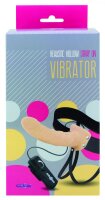Realistischer, hohler Strap-on Vibrator