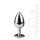 Easytoys Anal Collection - Butt Plug aus Metall