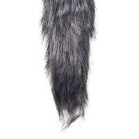Easytoys Fetish Collection Medium Silver Buttplug with Fox Tail