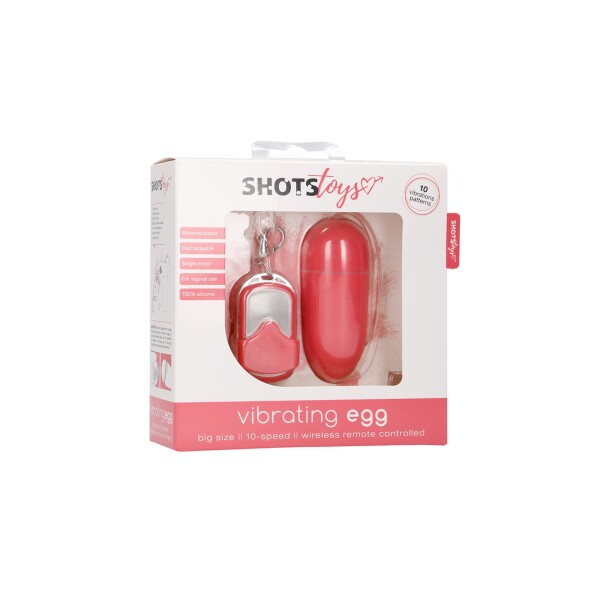 Shots Toys Vibrating Egg L Pink