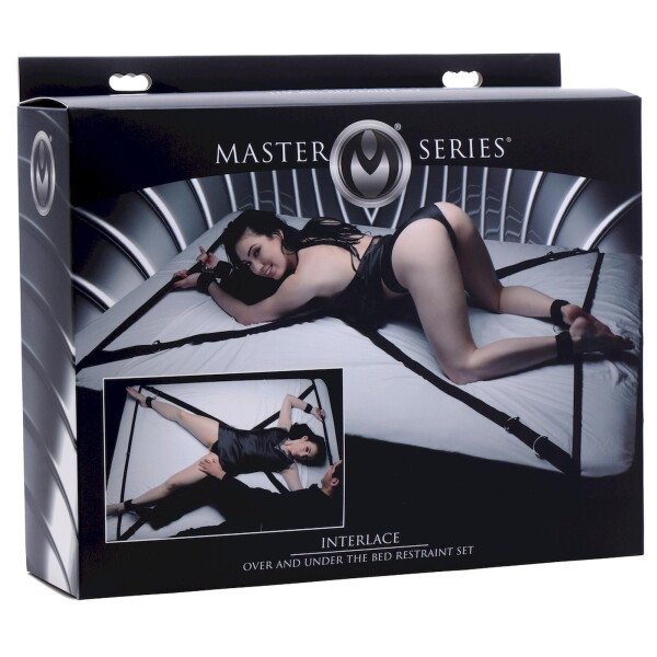 Interlace Bett Bondage-Set von Master Series