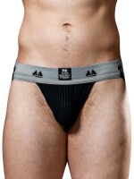 MM Original Edition Jockstrap - Taillenband 5 cm/2" - schwarz/grau M