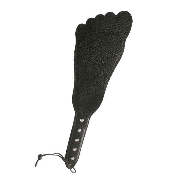 Black Label Leather Paddle - Foot