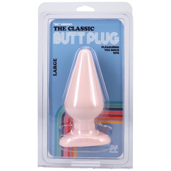 Doc Johnson Klassischer Butt Plug - Groß