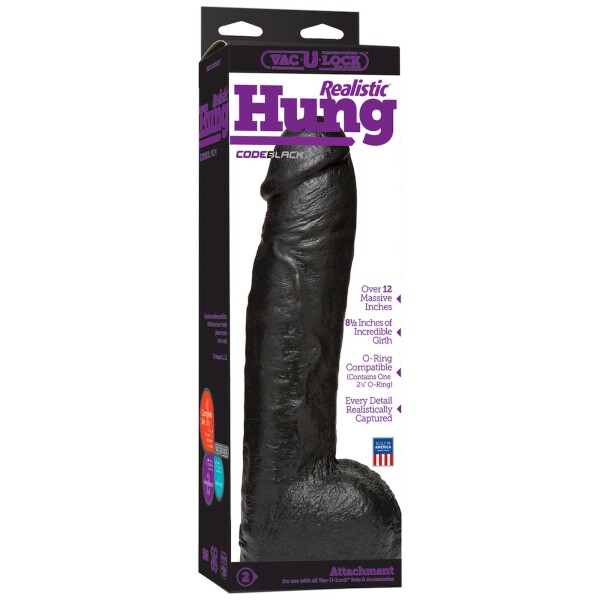 CodeBlack Realistic Dildo von Doc Johnson