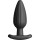 ElectraStim Silicone Noir "Rocker" Large Butt Plug