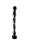 ALL BLACK All Black Plug 32 cm. [AB69]