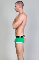 Timoteo Classic Pop-Out Soccer Jock - Kelly Green - XL