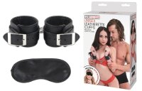 Lux Fetish Unisex Leatherette Cuffs - Heavy Duty