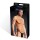 Blue Line Performance Microfiber V-String Schwarz S/M