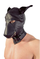 Orion Lederimitat Dog Mask
