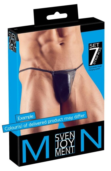 Svenjoyment Underwear Herren String 7er Pack S-L