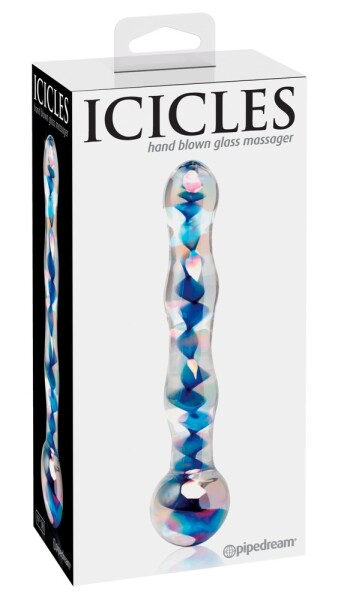 Icicles No 8 ClearBlue