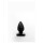 ALL BLACK Buttplug und Joy - M - Schwarz
